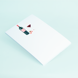 Wine and Chocolate Notepad