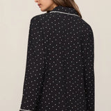 Luxe Dot PJ Top Black