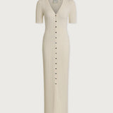 Elexa Knit Dress - Snow White
