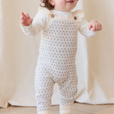 Savannah Jacquard Onepiece - Sheer Pink