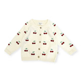 Cherry Embroidered Sweater