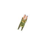 Hand-painted Vintage Tulips Claw Hair Clip | Eco-Friendly: Pink