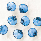 Cute Blueberry Fruit Stud Earrings