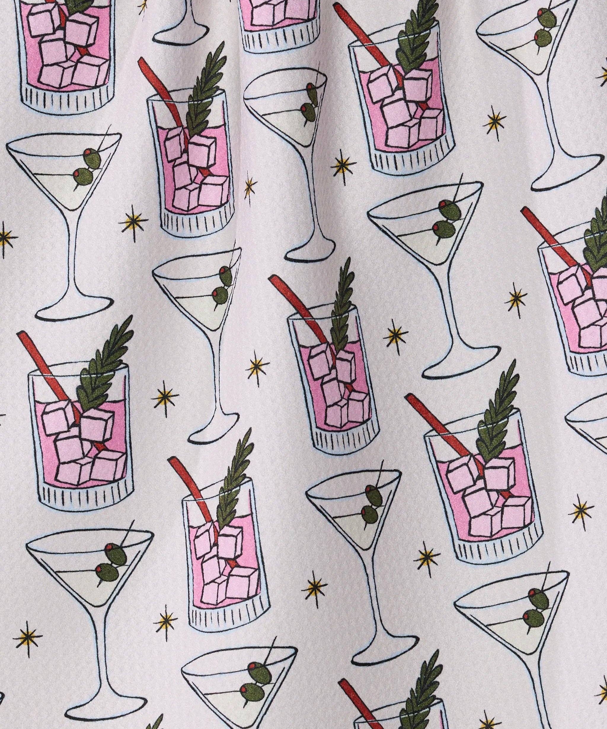 Cocktail Countdown Tea Towel - Holiday 2026