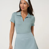Skyloft Light Short Sleeve Polo : Slate