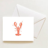 Lobster Sleeved Note Card