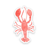 Watercolor Lobster Sticker | Red Lobster Sticker