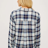Malin Shirt : Ecru Midnight