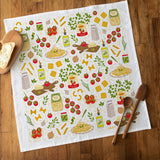 Pasta Night Tea Towel