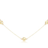 Enewton Choker simplicity chain gold - classic 6mm gold