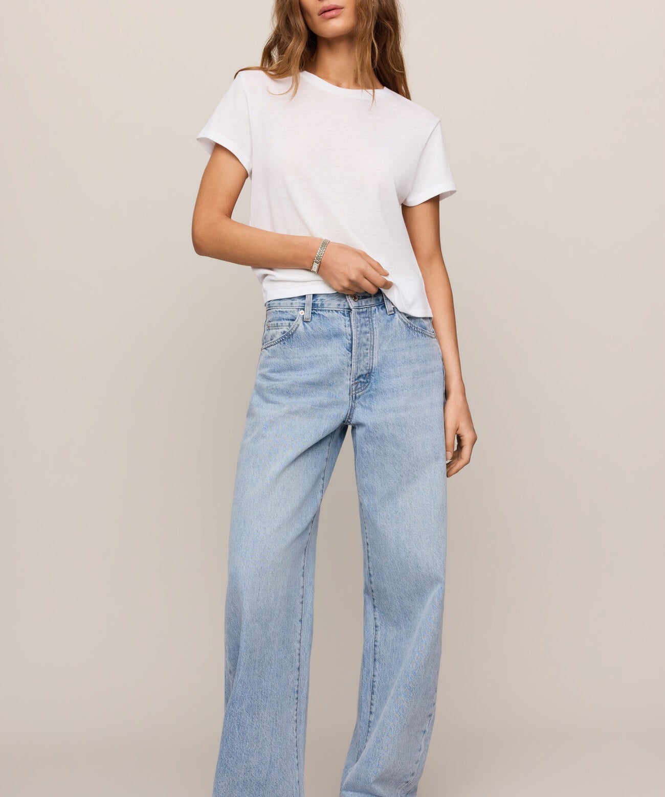 White Tourist Tee
