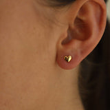 Mini Heart Stud