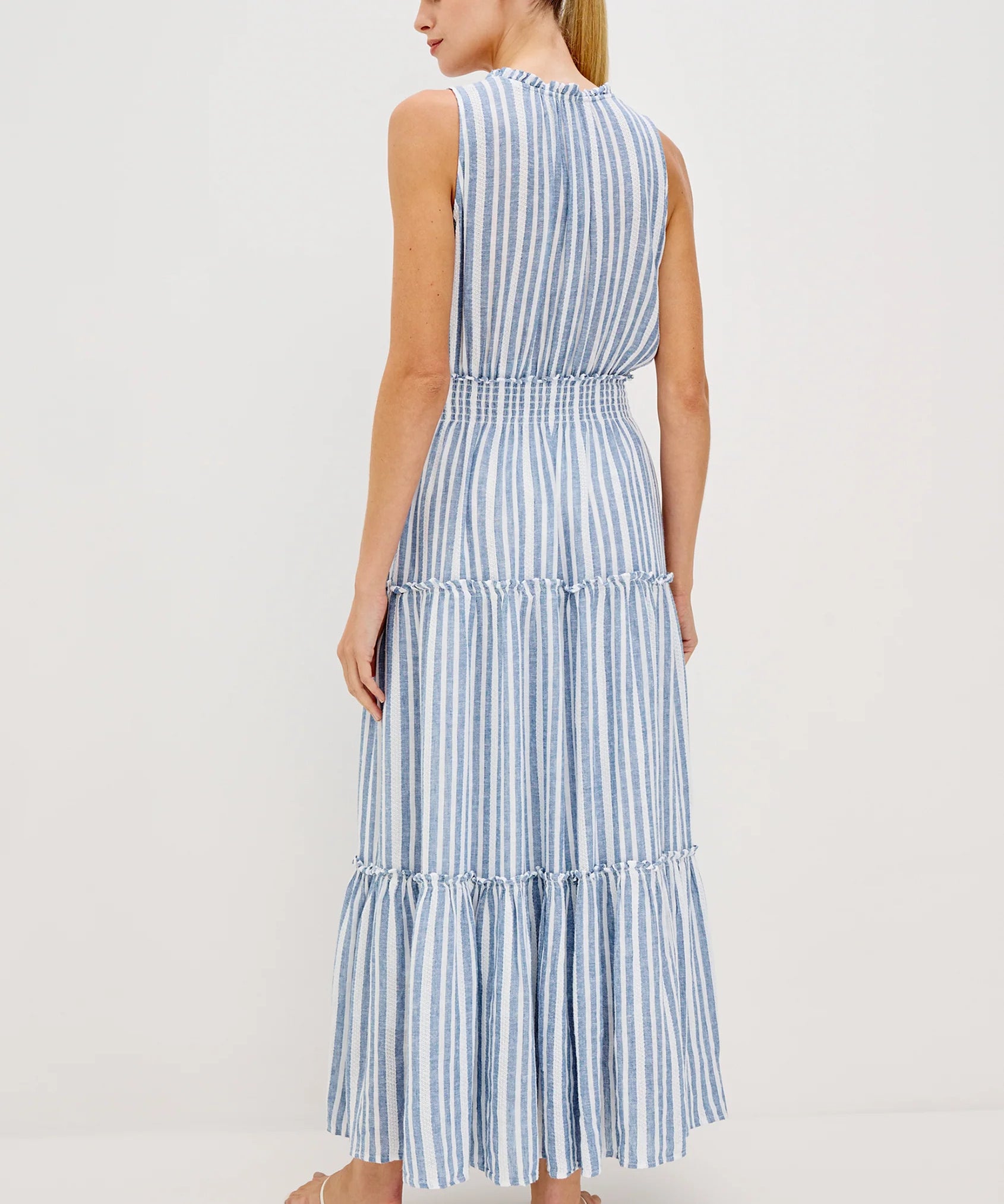 Loulou Dress : Jalisco Stripe