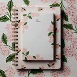Pink Hydrangea Notepad
