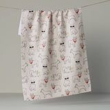 Frenchie Frolic Tea Towel: Storm