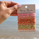 Sunkissed Hair Tie Bracelets
