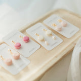 Macaron Dangles: Cream