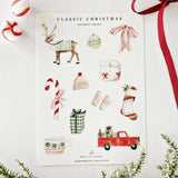 Classic Christmas Sticker Sheets