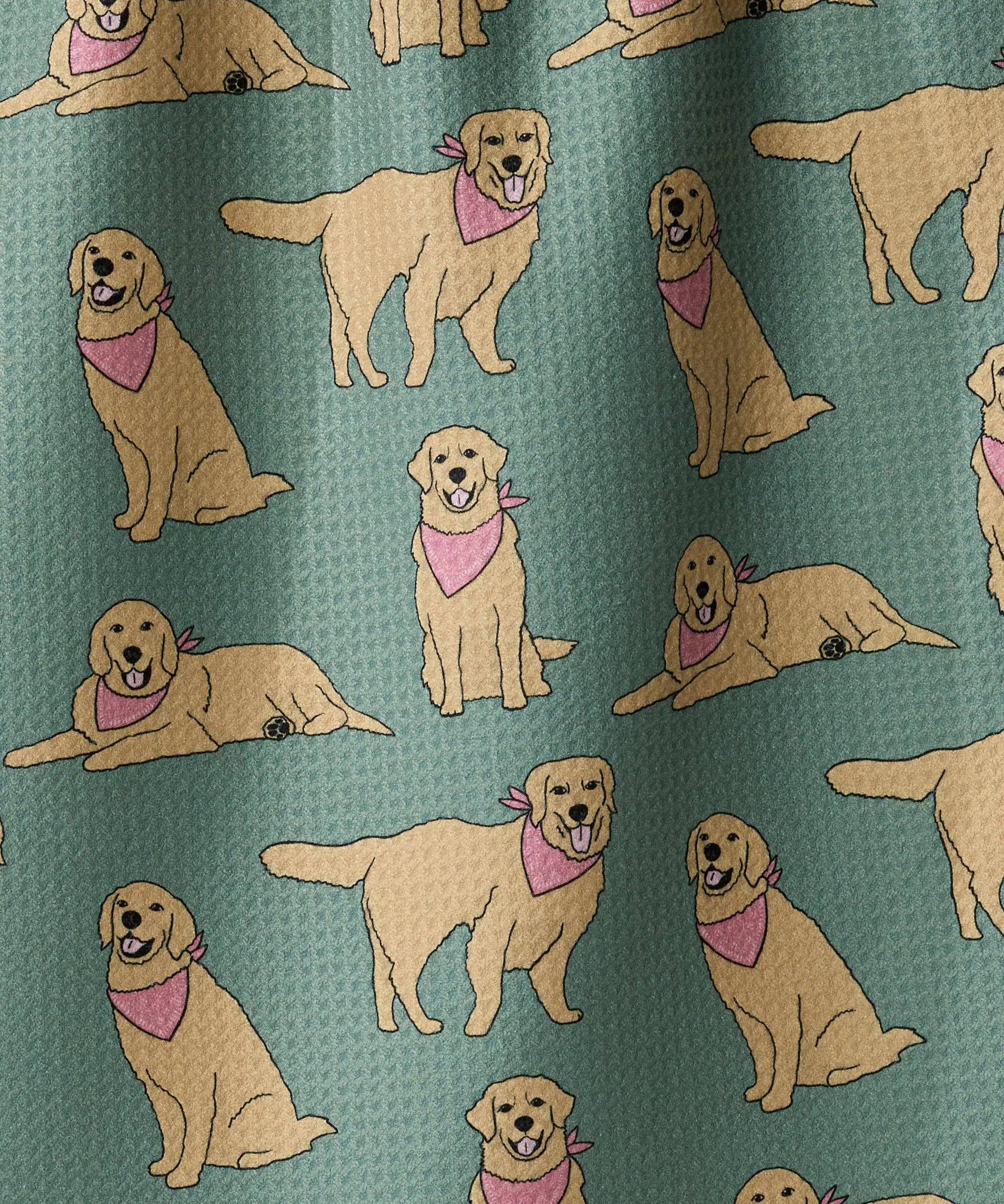 Golden Days Tea Towel: Vanilla