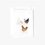 Chickens Mini Notecard