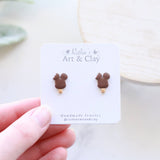 Mickey Snack Studs: Mickey Waffle