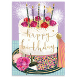Strawberry Cake Love Card