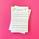 A Tini Bit To Do Notepad | Martini Notepad