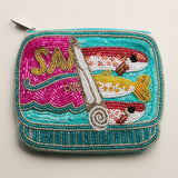 Beaded Sardine Can Clutch