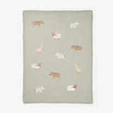 On the Farm Knit Blanket