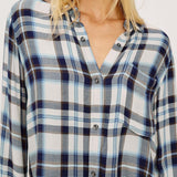 Malin Shirt : Ecru Midnight