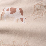 Petite Farmstead Knit Blanket