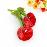Cherry Acetate Hair Clip