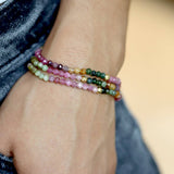 Tourmaline Petal Bracelet: Medium/Standard