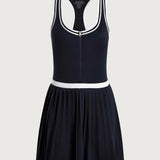 Jane Court Dress 28'' : Blue NIghts