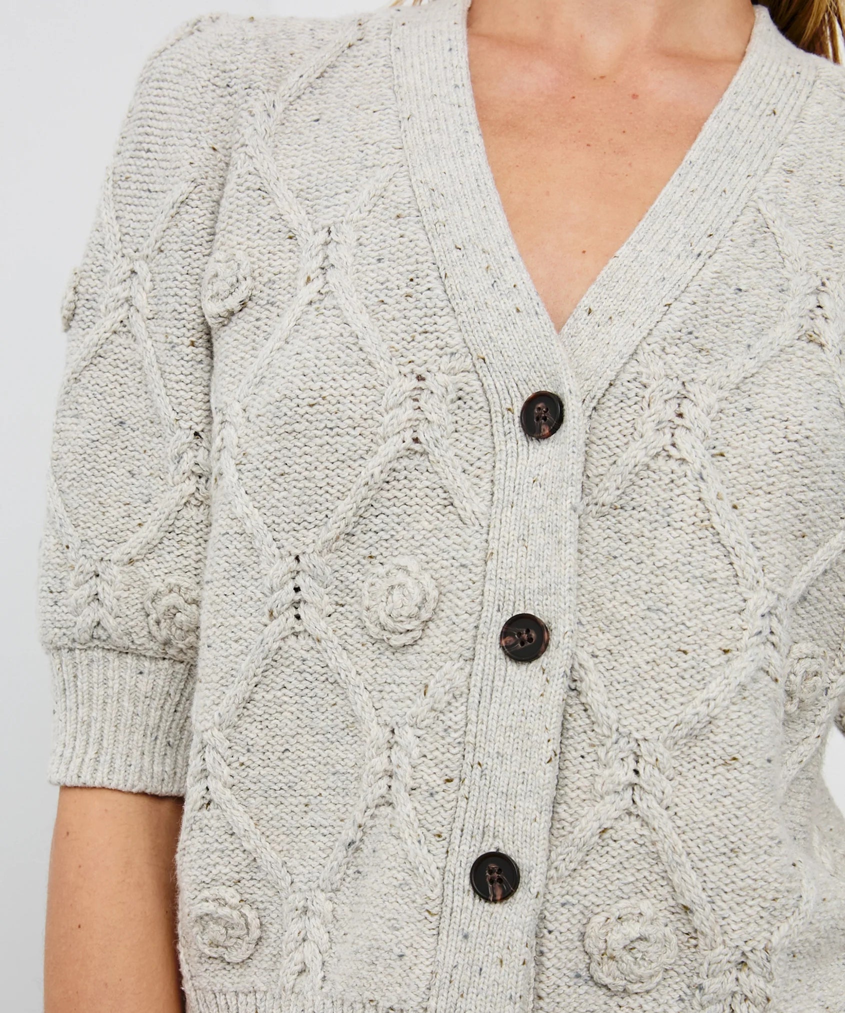 Isla Cardigan : Grey