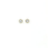 Astrid Stud Earrings- Clear