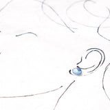 Cute Blueberry Fruit Stud Earrings