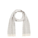 Savannah Jacquard Scarf - Sheer Pink