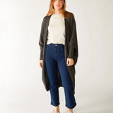 Chelsea Kimono : Charcoal Heather