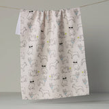 Frenchie Frolic Tea Towel: Storm