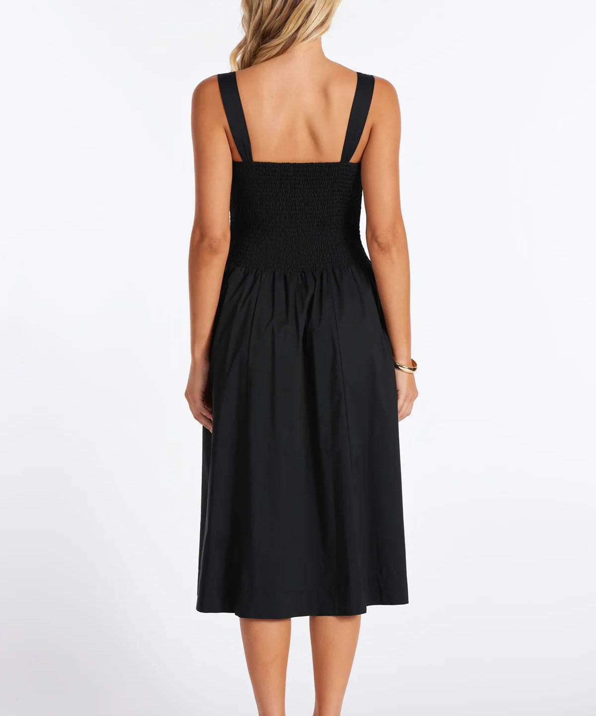 Corsica Smocked Poplin Dress