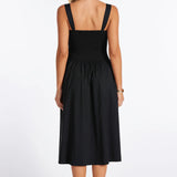 Corsica Smocked Poplin Dress