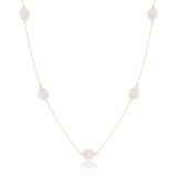 Enewton Admire Choker 15" Rose Quartz