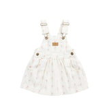 Norah Overall Dress - Rose Trail