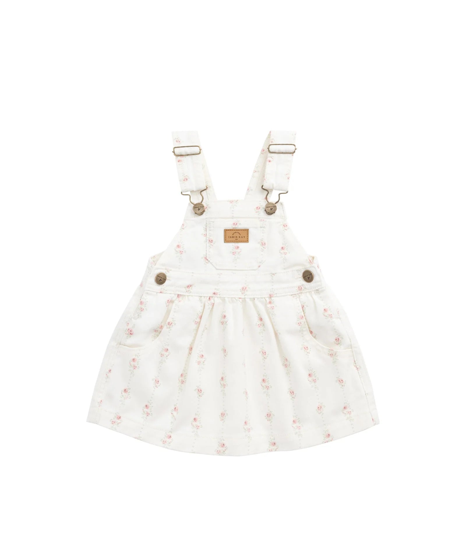 Norah Overall Dress - Rose Trail