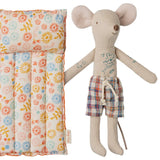 Beach Mouse Dad with Flower Air Mattress