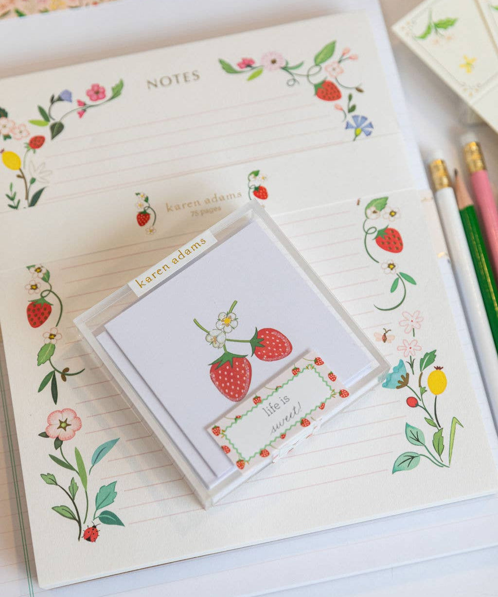 Strawberry Gift Enclosures: Individual
