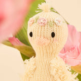 Tiny Flora the Duckling (mauve)