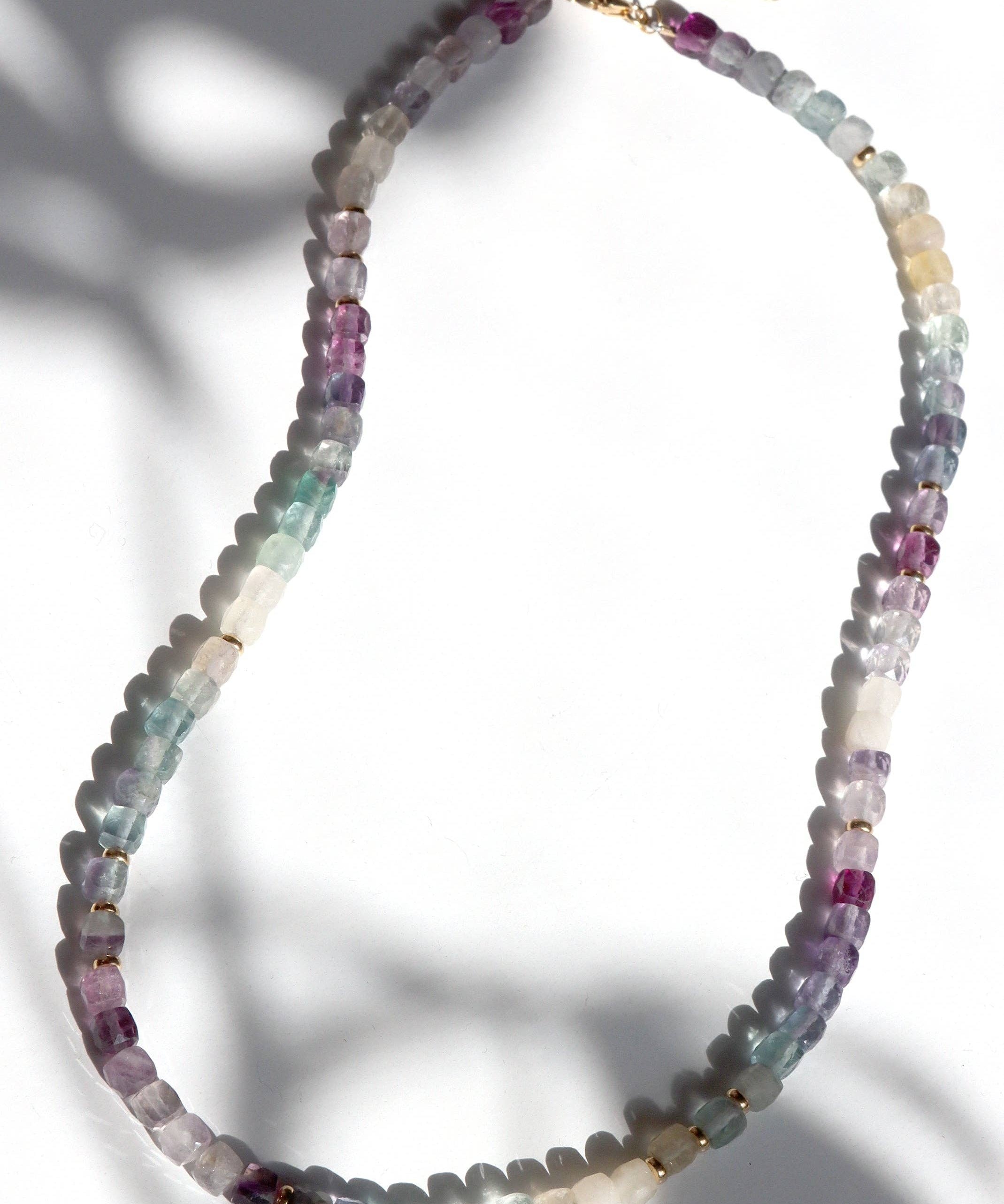 Fluorite Calliope Necklace