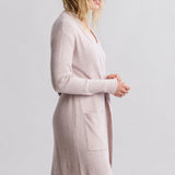 CozyChic Lite® Ribbed Robe : Faded Rose + Pearl